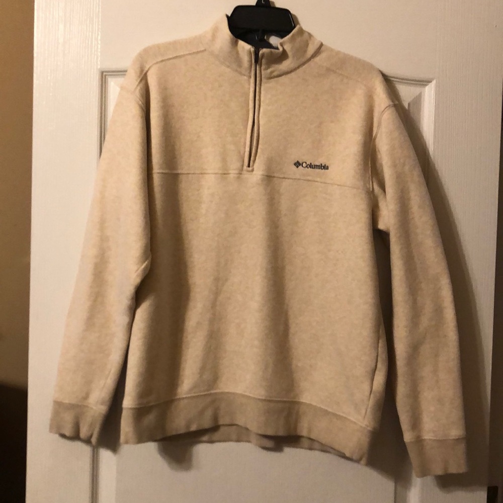 Men’s Columbia cream pullover